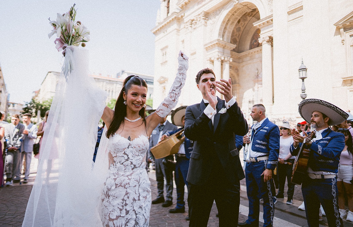 Wedding in Budapest Basilica